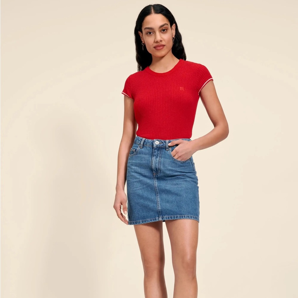 Rouje Denim Skirt size EU 38 US 6